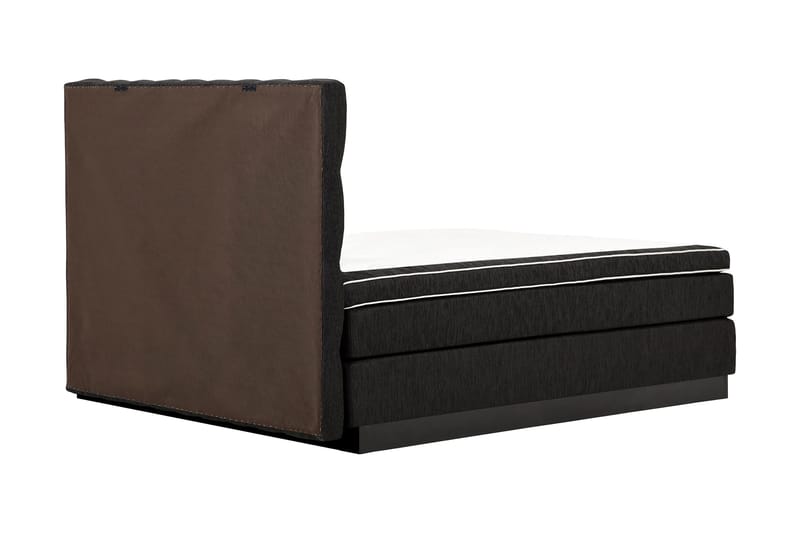 Charleston Kontinentalsäng 180x200 Fast Polyeterskum - Svart - Möbler - Säng - Kontinentalsäng