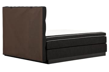 Charleston Kontinentalsäng 180x200 Fast Polyeterskum - Svart - Möbler - Säng - Kontinentalsäng