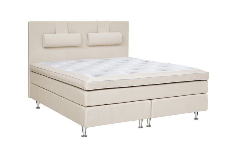 Charleston Kontinentalsäng 210x210, Beige