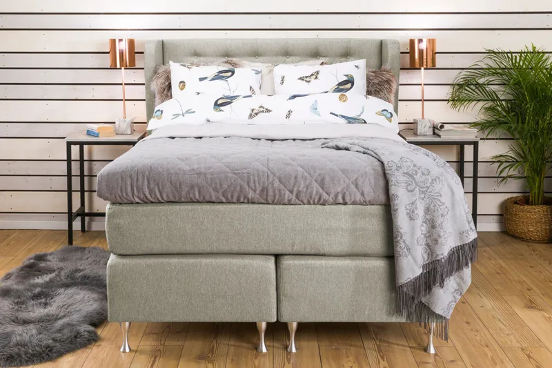 Cloud Komplett Sängpaket 140x200 - Beige - Möbler - Säng - Kontinentalsäng