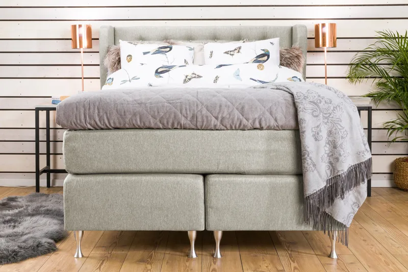 Cloud Komplett Sängpaket 140x200 - Beige - Möbler - Säng - Kontinentalsäng