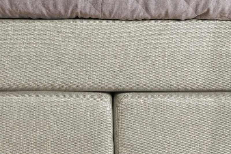 Cloud Komplett Sängpaket 140x200 - Med Sidor Beige/Vit - Möbler - Säng - Kontinentalsäng