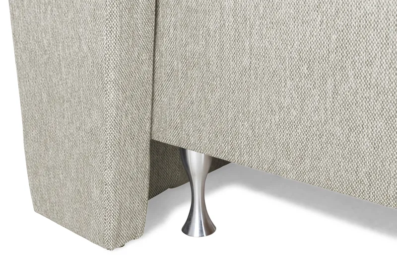 Cloud Komplett Sängpaket 140x200 - Med Sidor Beige/Vit - Möbler - Säng - Kontinentalsäng