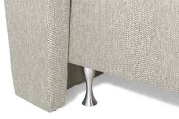 Cloud Komplett Sängpaket 140x200 - Med Sidor Beige/Vit - Möbler - Säng - Kontinentalsäng