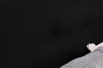 Cloud Komplett Sängpaket 140x200 - Med Sidor Svart/Vit - Möbler - Säng - Kontinentalsäng