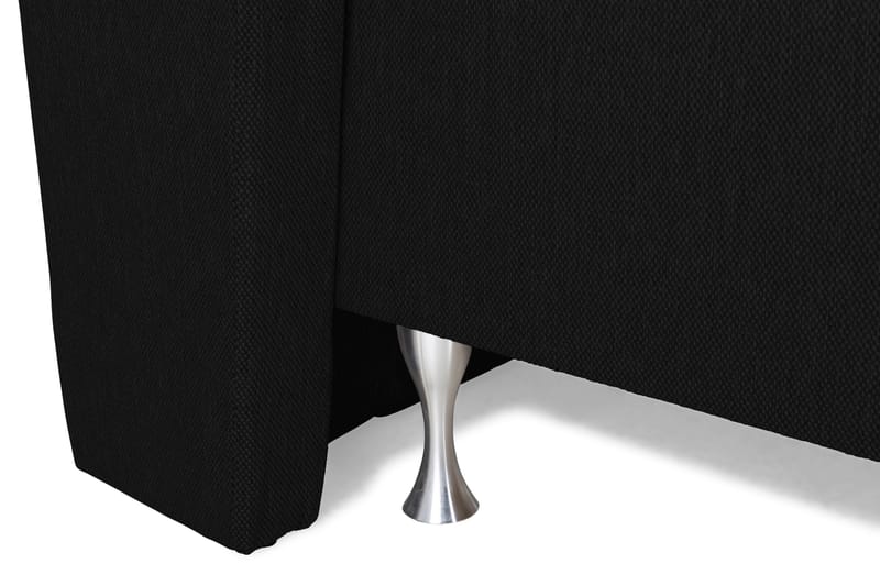 Cloud Komplett Sängpaket 140x200 - Med Sidor Svart/Vit - Möbler - Säng - Kontinentalsäng