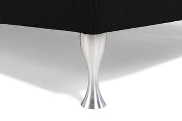 Cloud Komplett Sängpaket 140x200 - Med Sidor Svart/Vit - Möbler - Säng - Kontinentalsäng