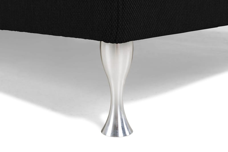 Cloud Komplett Sängpaket 140x200 - Med Sidor Svart/Vit - Möbler - Säng - Kontinentalsäng