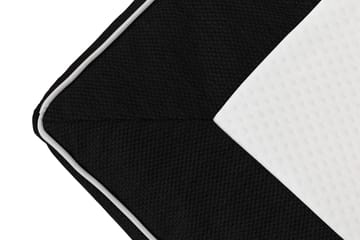 Cloud Komplett Sängpaket 140x200 - Med Sidor Svart/Vit - Möbler - Säng - Kontinentalsäng