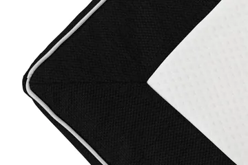 Cloud Komplett Sängpaket 140x200 - Med Sidor Svart/Vit - Möbler - Säng - Kontinentalsäng