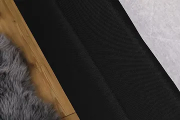 Cloud Komplett Sängpaket 140x200 - Med Sidor Svart/Vit - Möbler - Säng - Kontinentalsäng