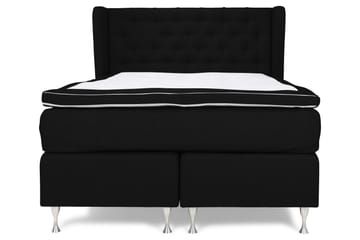 Cloud Komplett Sängpaket 140x200 - Med Sidor Svart/Vit - Möbler - Säng - Kontinentalsäng