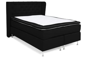 Cloud Komplett Sängpaket 140x200 - Med Sidor Svart/Vit - Möbler - Säng - Kontinentalsäng