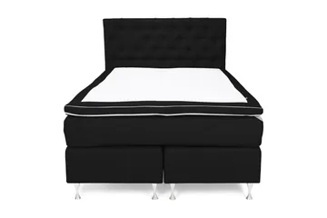 Cloud Komplett Sängpaket 140x200 - Svart/Vit - Möbler - Säng - Kontinentalsäng