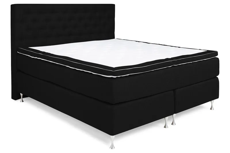 Cloud Komplett Sängpaket 160x200 - Svart - Möbler - Säng - Kontinentalsäng