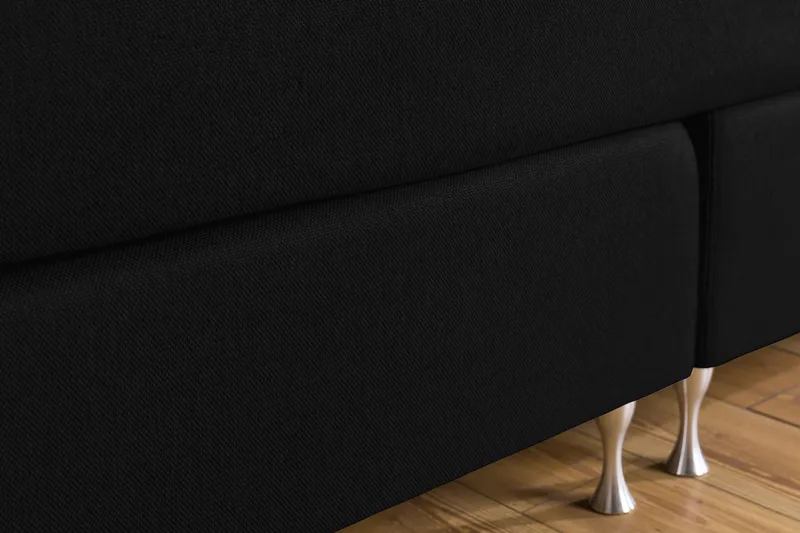 Cloud Komplett Sängpaket 160x200 - Svart - Möbler - Säng - Kontinentalsäng