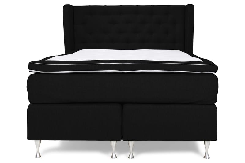 Cloud Kontinentalsäng 140x200 - Svart - Möbler - Säng - Kontinentalsäng