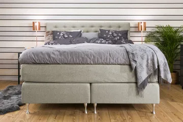 Cloud Kontinentalsäng 160x200 - Beige - Möbler - Säng - Kontinentalsäng