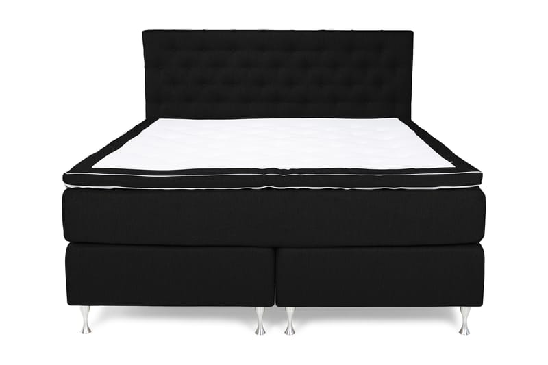 Cloud Kontinentalsäng 160x200 - Svart - Möbler - Säng - Kontinentalsäng