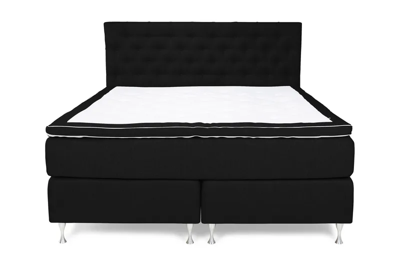 Cloud Kontinentalsäng 160x200 - Svart - Möbler - Säng - Kontinentalsäng