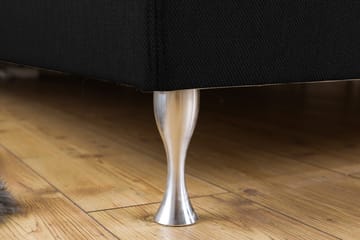 Cloud Kontinentalsäng 160x200 - Svart - Möbler - Säng - Kontinentalsäng