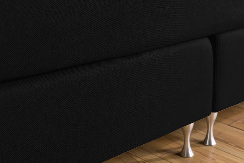 Cloud Kontinentalsäng 180x200 - Svart - Möbler - Säng - Kontinentalsäng