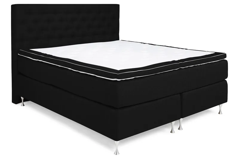 Cloud Kontinentalsäng 180x200 - Svart - Möbler - Säng - Kontinentalsäng