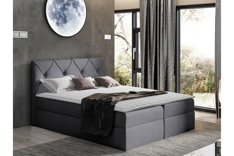 Crystalina Kontinentalsäng 200x200 cm - Möbler - Säng - Kontinentalsäng