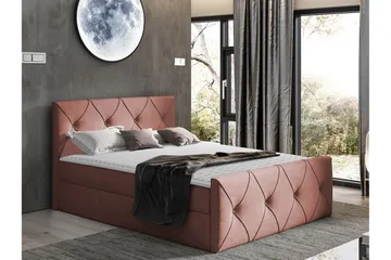 Crystalina Lux Kontinentalsäng 140x200 cm - Möbler - Säng - Kontinentalsäng