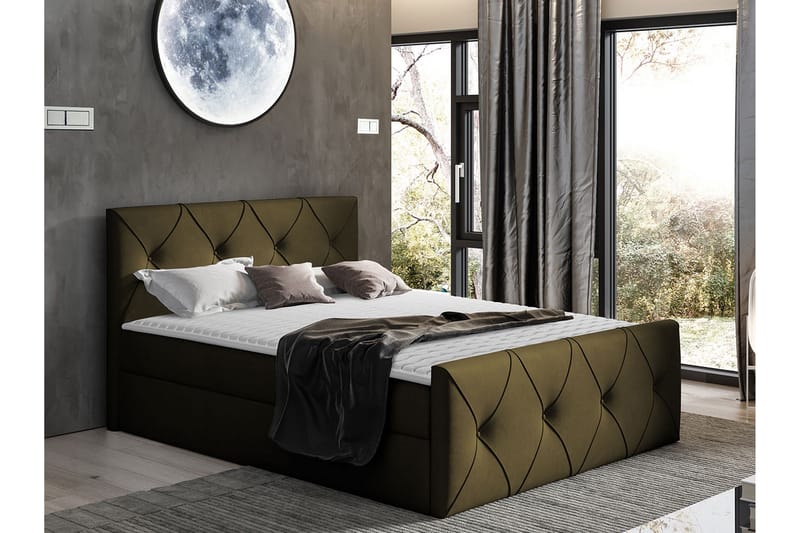 Crystalina Lux Kontinentalsäng 200x200 cm - Möbler - Säng - Kontinentalsäng