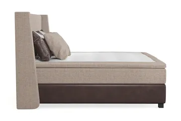 Cuba Kontinentalsäng 210x210 - (+Fler val) Beige/Brun - Möbler - Säng - Kontinentalsäng