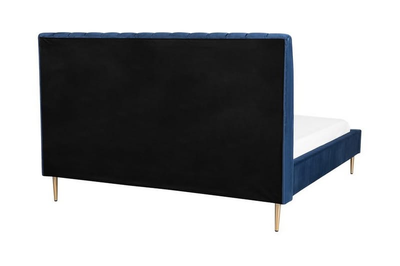 Dubbelsäng Sotomerilla 160x200 - Blå - Möbler - Säng - Kontinentalsäng