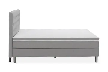 Ella Familjesäng Sängpaket 240x200  cm - (+Fler val) Ljusgrå - Möbler - Säng - Kontinentalsäng