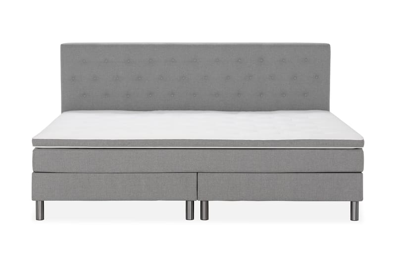 Ella Familjesäng Sängpaket 240x210  cm - (+Fler val) Ljusgrå - Möbler - Säng - Kontinentalsäng