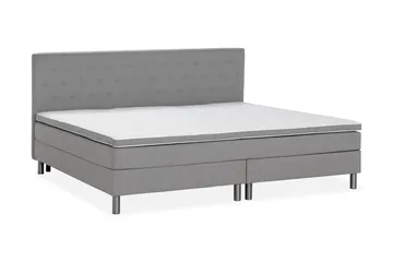 Ella Familjesäng Sängpaket 240x210  cm - (+Fler val) Ljusgrå - Möbler - Säng - Kontinentalsäng