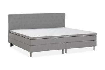 Ella Familjesäng Sängpaket 240x210  cm - (+Fler val) Ljusgrå - Möbler - Säng - Kontinentalsäng
