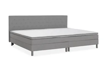 Ella Familjesäng Sängpaket 280x200  cm - (+Fler val) Ljusgrå - Möbler - Säng - Kontinentalsäng