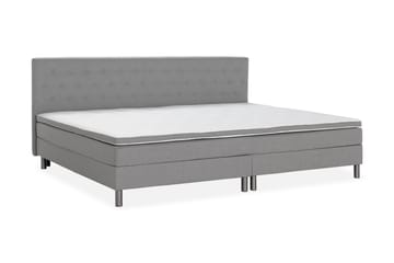 Ella Familjesäng Sängpaket 280x210  cm - (+Fler val) Ljusgrå - Möbler - Säng - Kontinentalsäng