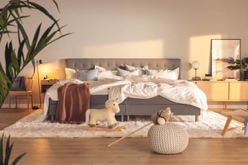 Ella Familjesäng Sängpaket 280x210  cm - (+Fler val) Ljusgrå - Möbler - Säng - Kontinentalsäng