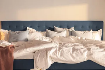 Ella Familjesäng Sängpaket 280x210  cm - (+Fler val) Mörkblå - Möbler - Säng - Kontinentalsäng