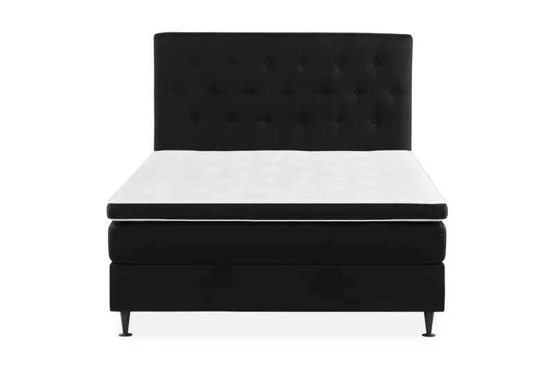 Ella Kontinentalsäng 120x200cm, Svart