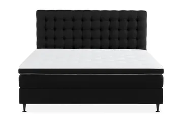 Ella Kontinentalsäng 160x200cm - Svart - Möbler - Säng - Kontinentalsäng