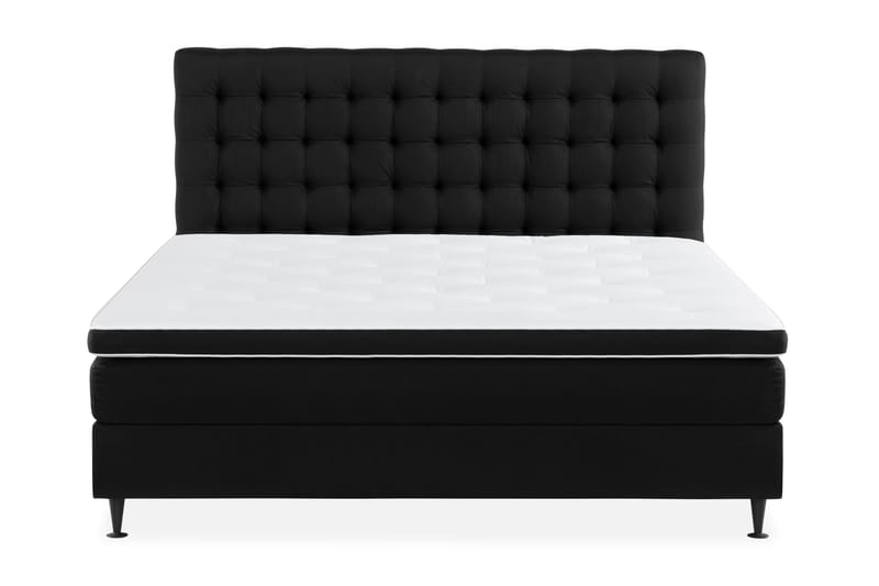 Ella Kontinentalsäng 180x200cm, Svart