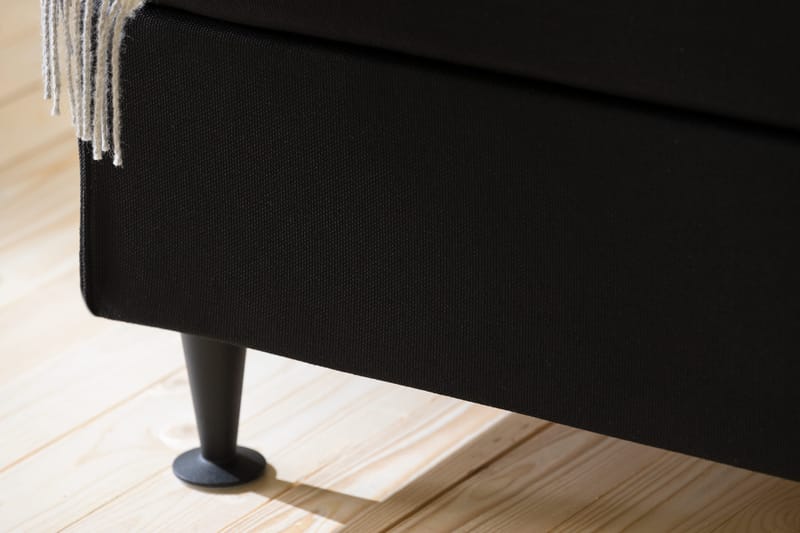 Ella Kontinentalsäng 90x200cm - Svart - Möbler - Säng - Kontinentalsäng