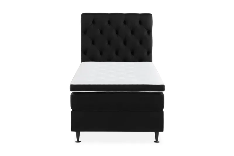 Ella Kontinentalsäng 90x200cm, Svart