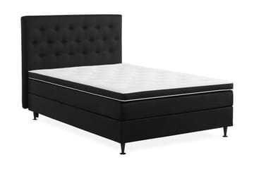 Ella Sängpaket 120x200 cm Knapp Gavel - Svart - Möbler - Säng - Enkelsäng