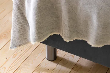 Ella Sängpaket 180x200 cm Djuphäftad Gavel - Mörkgrå/Sammet - Möbler - Säng - Kontinentalsäng