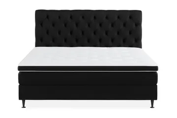 Sänggavel Djuphäftad - Svart