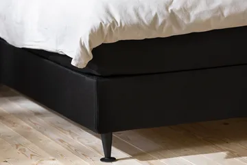 Ella Sängpaket 180x200 cm Knapp Gavel - Svart - Möbler - Säng - Kontinentalsäng