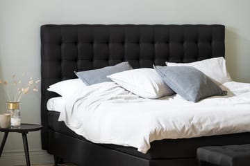 Ella Sängpaket 180x200 cm Rutig Gavel - Svart - Möbler - Säng - Kontinentalsäng